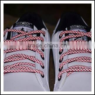 Round Tough Reinforced 3M Reflective Boot Lace Shoelaces Factory Product Professional Vintage Shoelaces Custom Manufactuer