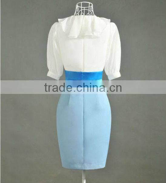 Latest Casual Woman Summer Chiffon Dress