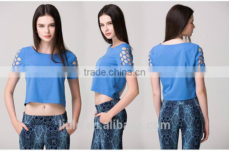 2015 New product Fashion Promotion lady t-shirt