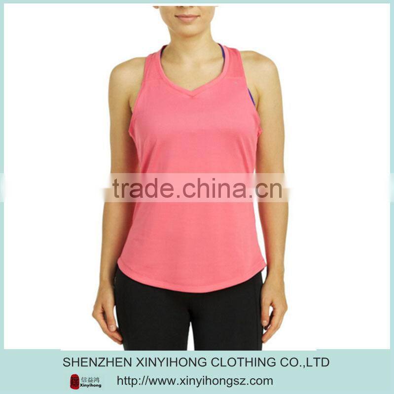 2015 New High Qualiy Gym stringer tank top wholesale for ladies