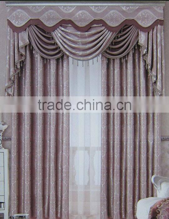 100%polyester jacquard curtain fabric