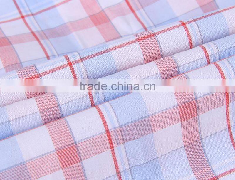 2017 new design plaid men's long sleeve casual shirt wholesale