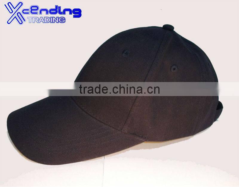 Plain cotton baseball caps 6 panel in ready stock