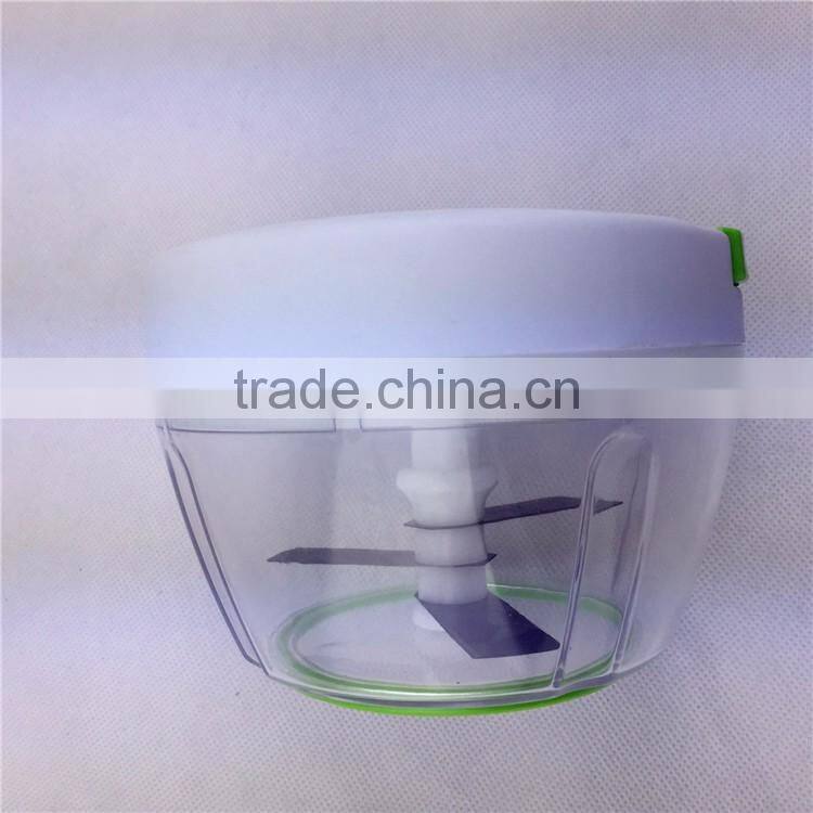 Hand chopped onion garlic shredder ,multi-function manually pull on the rope meat grinder machine