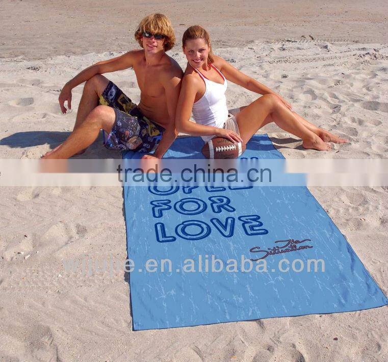 microfiber promotion beach towel,leopard print