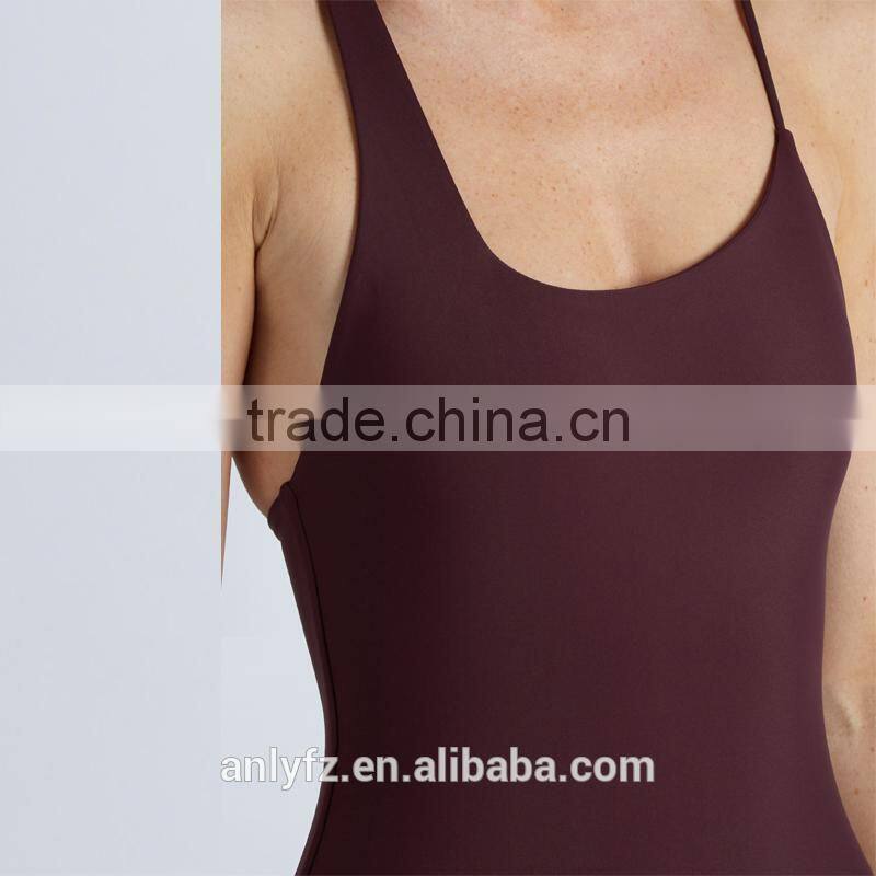 Hot Selling Ladies Swimwear Asymmetric Neckline One Price Swimsuit