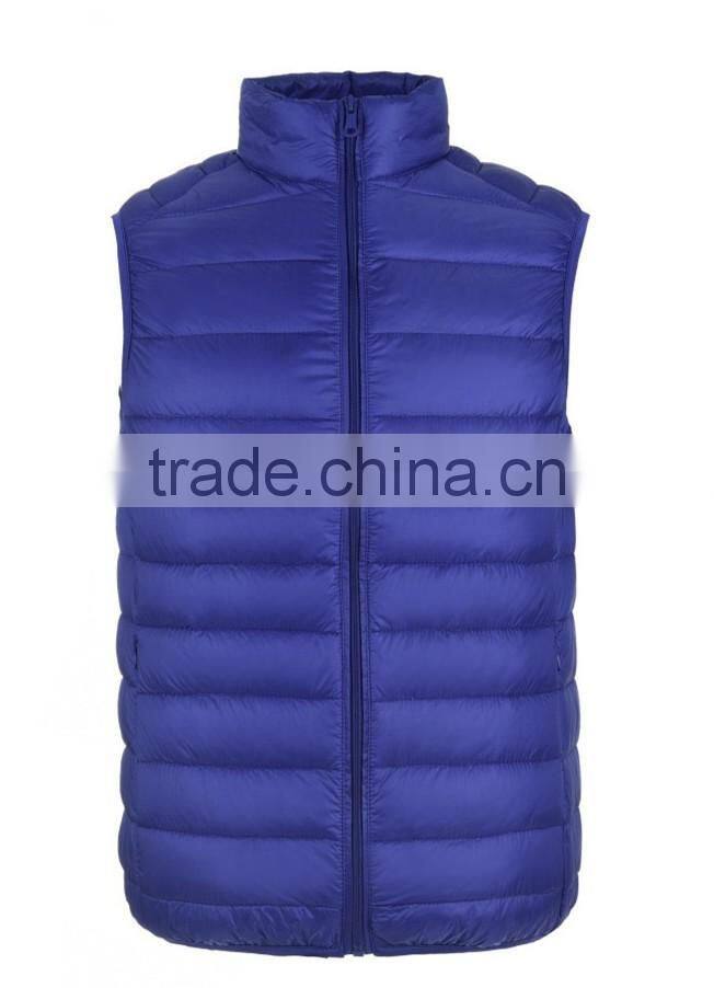 2017 Foldable Lightweight Western Duck Down Vest