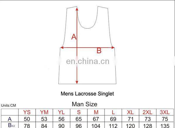 Unique reversible lacrosse uniform custom