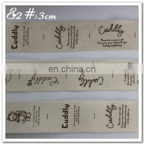 customized cotton printed webbing
