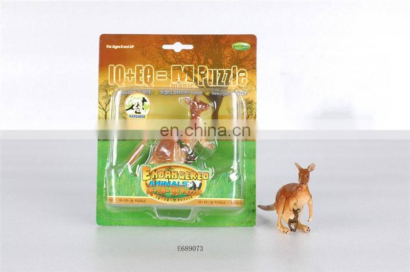 Kangaroo 3D Model Puzzle Kit Toy WILDLIFE ANIMAL