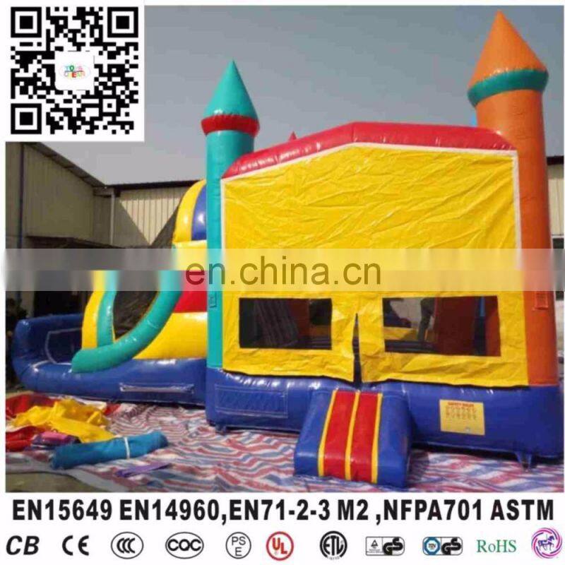 new design inflatable module jumping bouncer combo with panel
