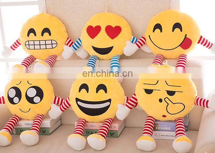 PP cotton Filling and Adults Age Group custom plush emoji pillows
