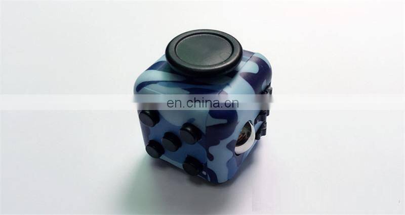 best selling wholesale retail cheapest leopard print fidget cube camouflage fidget cube decompression fidget toys