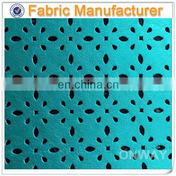 2014 high quality new pu artificial leather for car