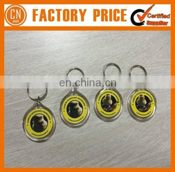 Customized Logo OEM Designed Plastic Acrylic Key chain