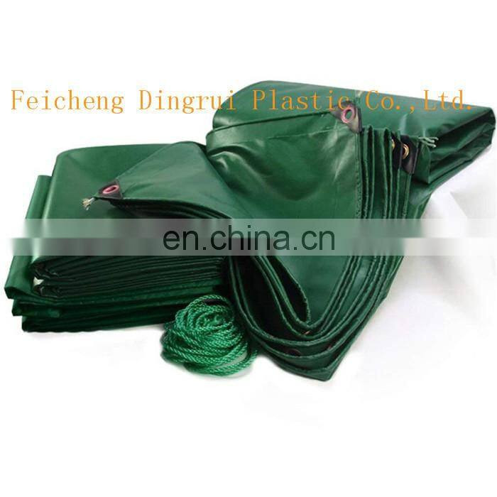 Heavy Duty Waterproof Knife Coated PVC Tarpaulin Truck Trailer Boat Outdoor Cover
