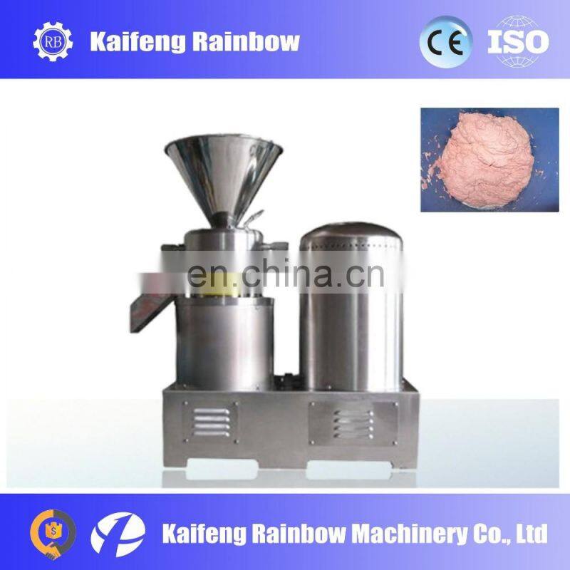 China supplier cattle bone into paste making machine/pig bone cutter machine