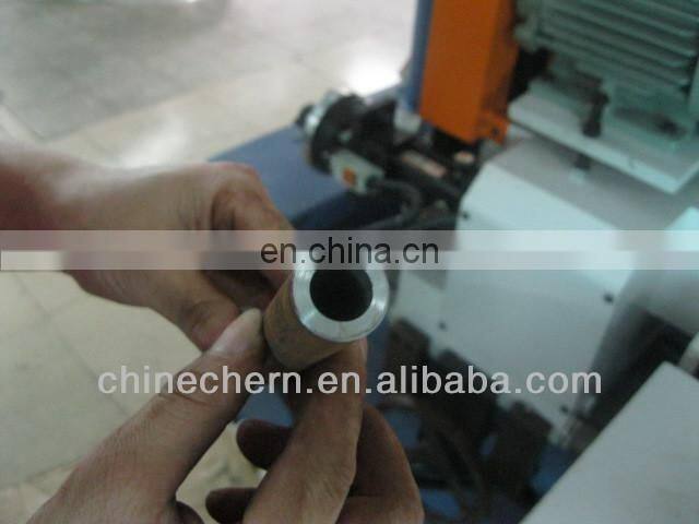 oil pressure double head tube chamfering machine