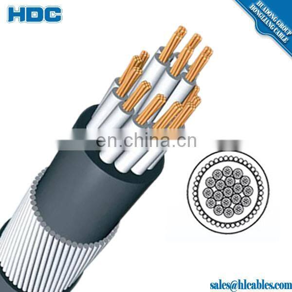 4 Conductor Amoured, Multi-Paired Cables 18AWG (1mm) 2 Pair Shield Instrument Cables