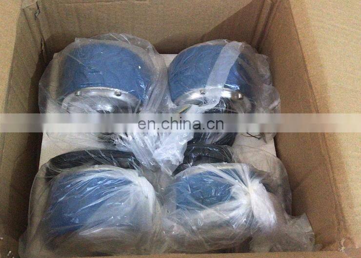 Low speed 4 inch hub motor with gear for trolley, for carts