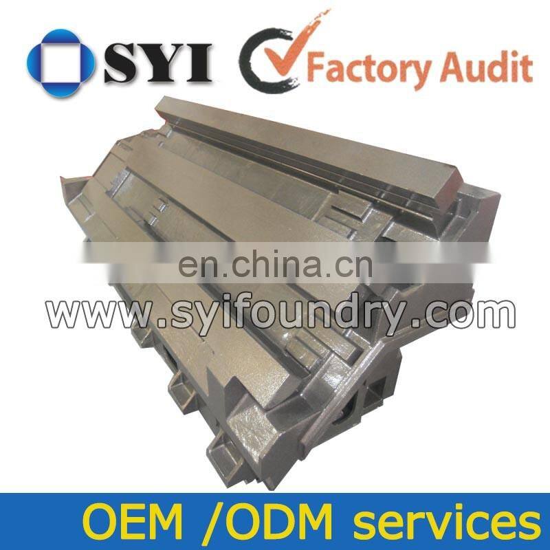 Owning Experienced Designing Team Casting Gray Machine Tool Cast Iron