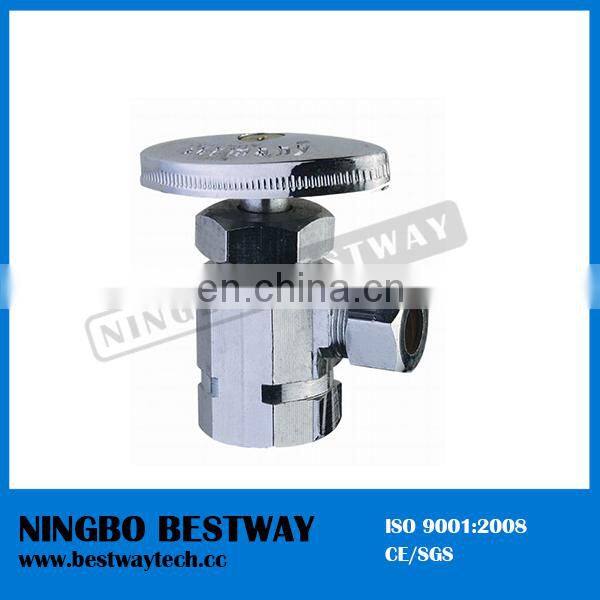 NSF Certificated 1/4 Turn Compression x Slip Angle Stop Valve