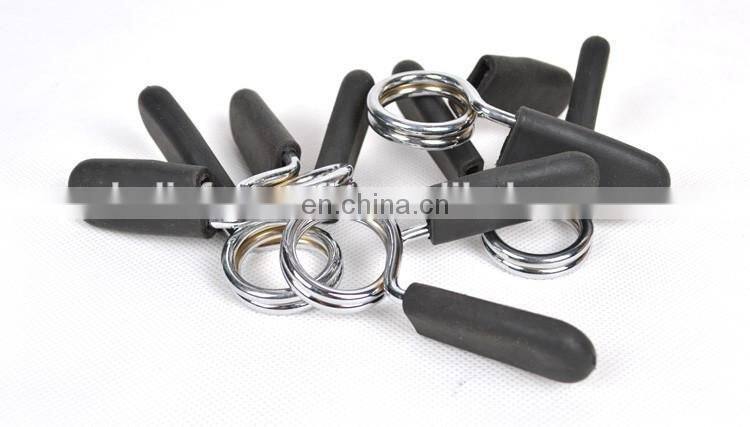 Barbell dumbbell universal spring clip