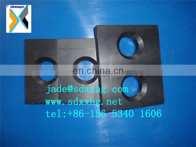 UHMWPE plastic spacer for pipe / high density HDPE polyethylene plastic spacer for pipe
