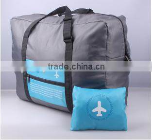 Waterproof Foldable Super Lightweight Large Capacity Storage Luggage Bag for Travel Camping, Sports Gear or Gym, Can Attach on t