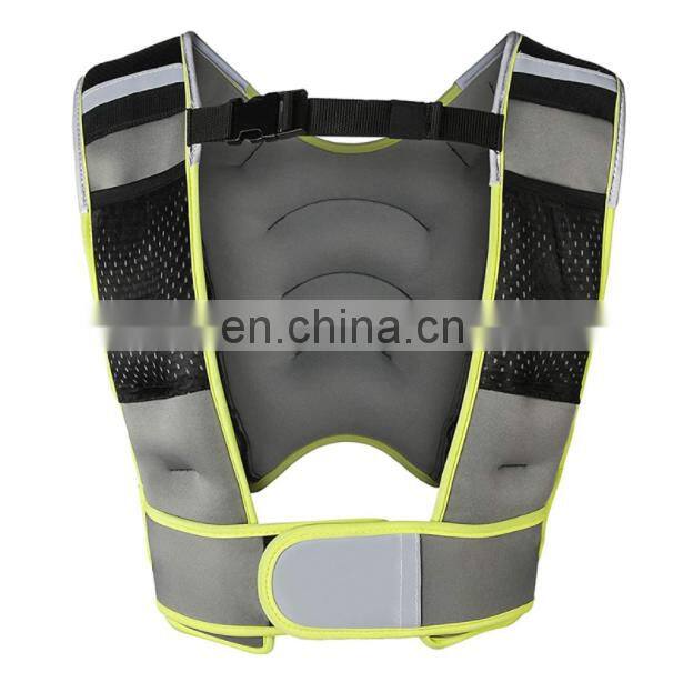 2021 Weight vest running sandbag male fitness exercise training adjustable weight invisible ultra-thin army vest sand vest