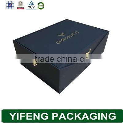Customized high quality magnetic closure date packaging boxes with insert
