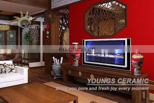 Wonderful Chinese Tall Antique Porcelain Gold Vase With Flower Bird Design