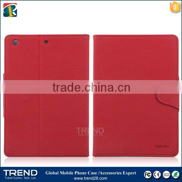china supplier snow pattern stand folding leather case for ipad air