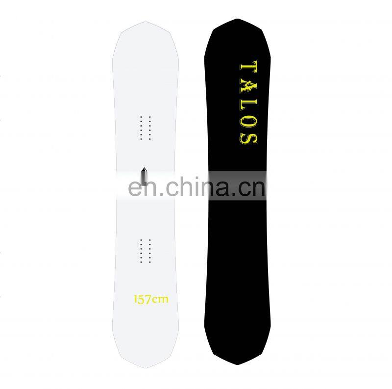 Poplar wood core Ski Equipment custom snowboard