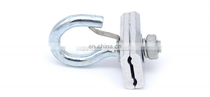 MT-1701 Factory Price DACROMET Fiber Optic Cable Hook Fiber Optic Wire Span Clamp