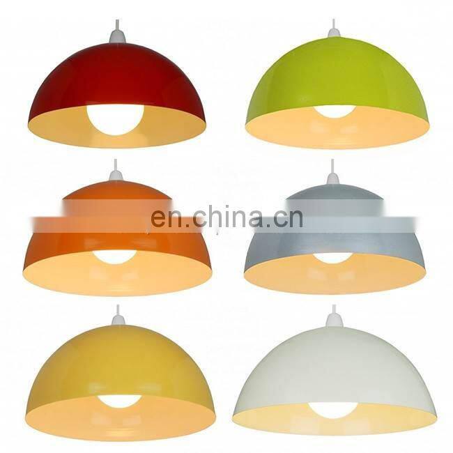 copper plated hammered pendant lamp