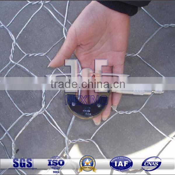hot dipped galvanized hexagonal stone cage project use