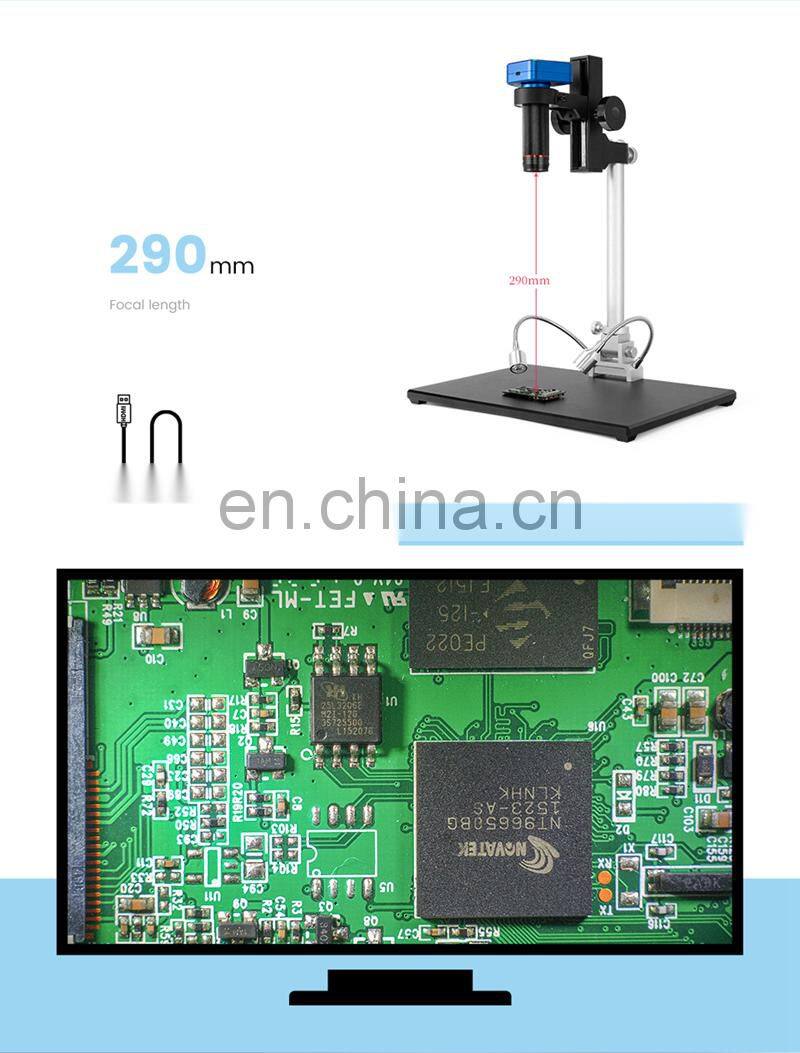 Andonstar AD1605 14MP 4K Ultra High Definition Electronic Microscope with 150X Industrial Microscope Camera Magnifier