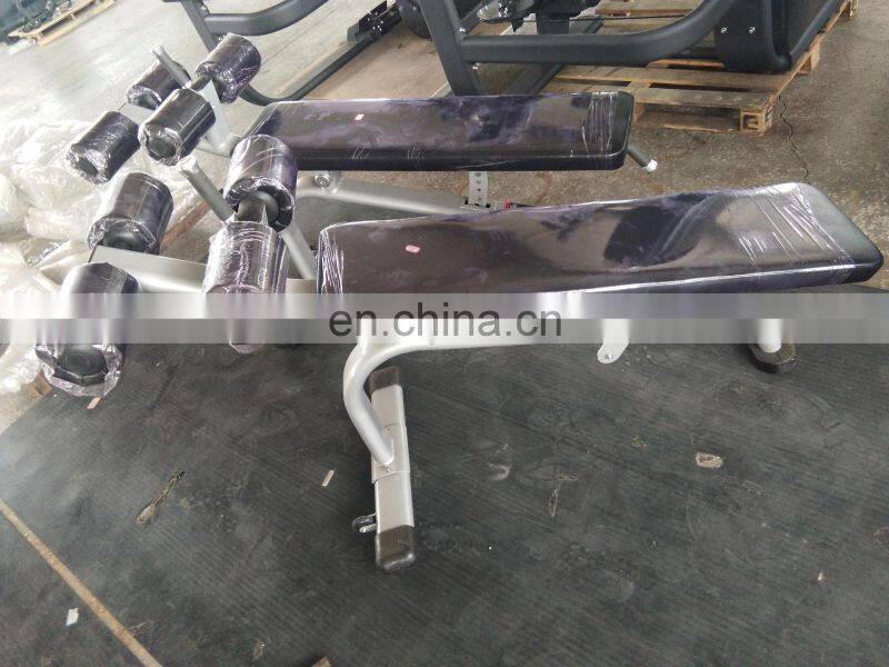 Commercial gym fitness equipment ASJ-DS031 Adjustable Decline Bench