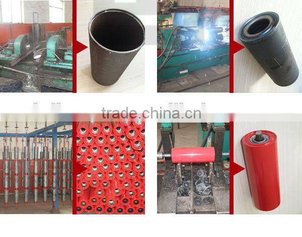 TD75 type return drop bracket for large slope conveyor belt