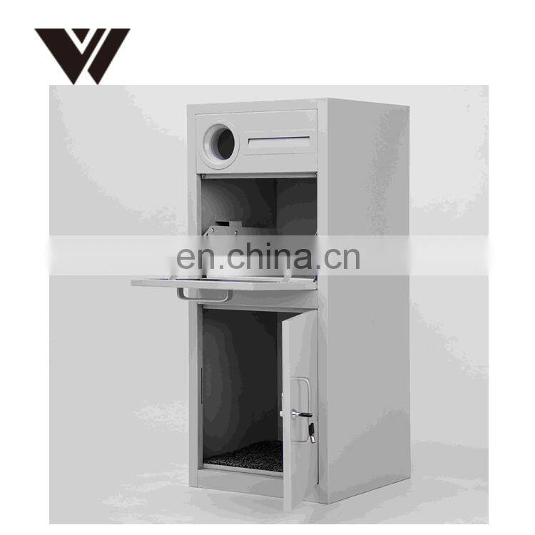 Home Large Package Waterproof Outside Metal Steel Letter Mail Mailbox Post Wall Mount Outdoor