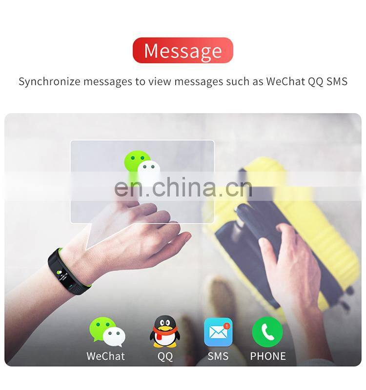 cheap price fashion 3D color screen body fit heart rate monitor instructions for rohs smart watch