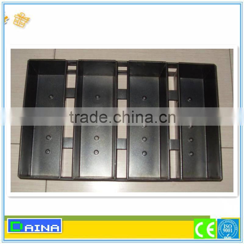 stainless steel bread baking tray hamburger tray teflon coated baking tray