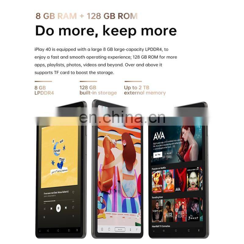 ALLDOCUBE iPlay 40 10.4 inch 4G LTE Call Tablet PC 2K Screen 8GB RAM+128GB ROMSpreadtrum T618 Android 10 Dual WiFi Tablet PC