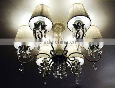 Lobby luxus high quanlity crystal glass livingroom light chandelier