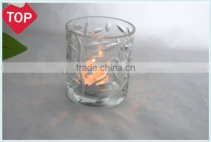clear tealight candle ,decorative candle