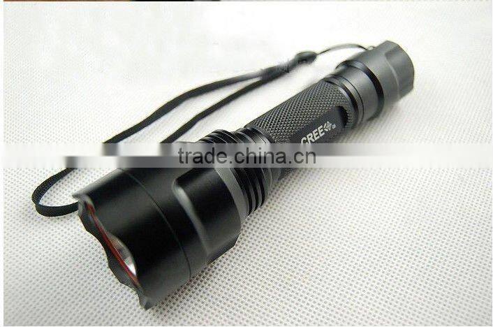 C8 high quality led flashlight parts