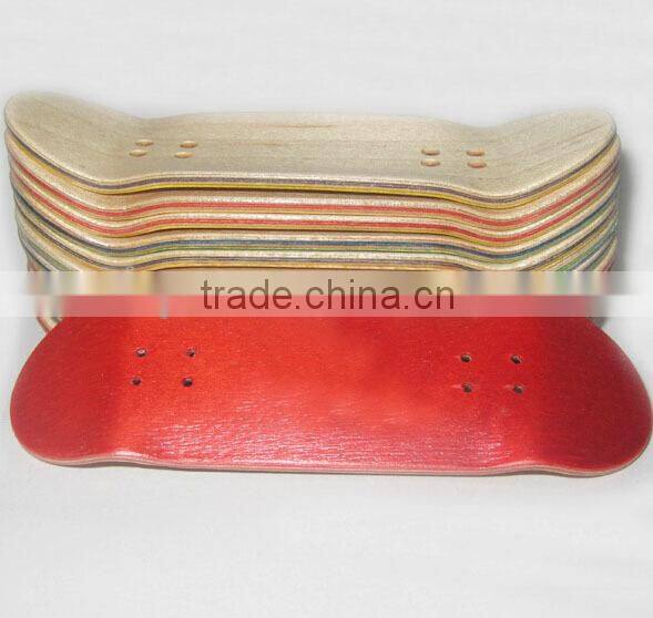 In stock cheap finger skateboard uncut Canadian maple wood skateboard decks blank manufacturer free shipping