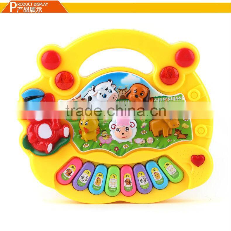 2014 new product animal music toy mini piano electronic keyboard