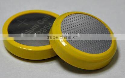 Lithium button cell CR2354 with pins